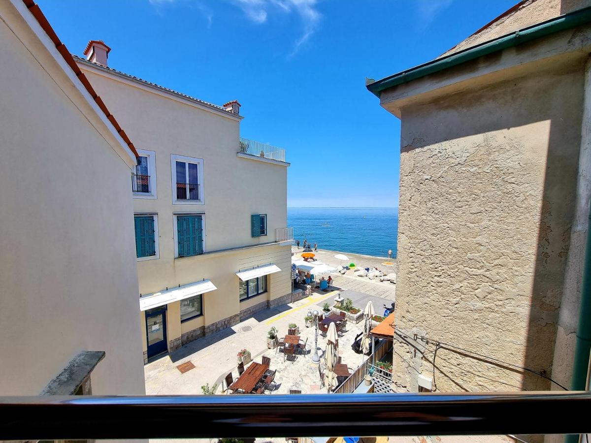 Old Piran Bora Beach Exterior foto